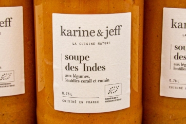 Soupe des Indes - Bio - Karine & Jeff - 78cl