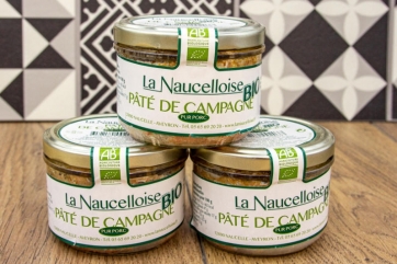 Verrine de pâté de campagne - La Naucelloise - Bio - 180gr