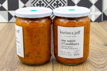 Une soirée à Casablanca - Légumes cuisinés - bio - Karine & Jeff - 500gr
