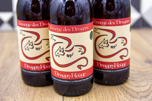 Dragon rouge - Grange des Dragons - Bière de style IPA rouge - 33cl