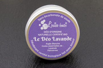 Déodorant naturel bio à la Lavande - Louise émoi - 100 gr