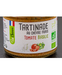 Tartinade au chèvre frais Tomate Basilic Bio (90gr) - So Chèvre