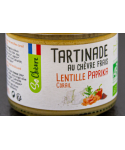 Tartinade au chèvre frais Lentille corail, paprika Bio (90gr) - So Chèvre