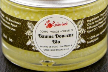 Baume Douceur Noix de coco et Calendula Bio (50ml) - Louis Emoi