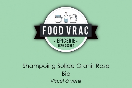 Shampoing Solide Granit Rose