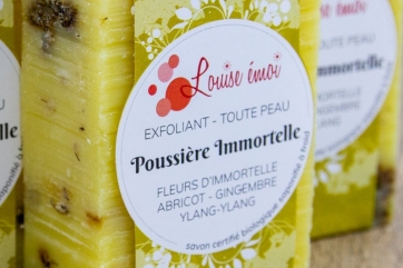 Savon à froid “Poussière d’Immortelle” - 100 gr